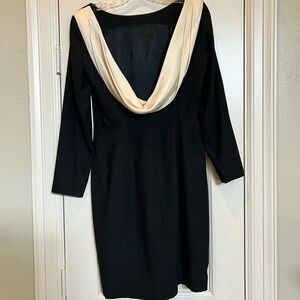 Ann Taylor Classic Black Long Sleeve Dress